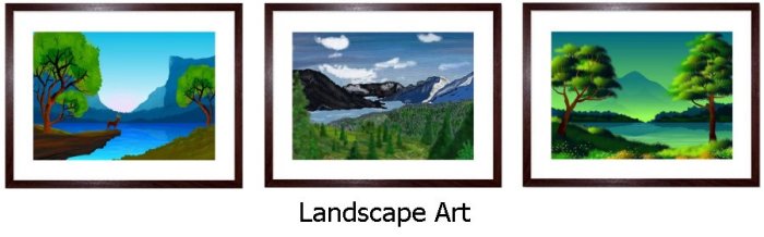 See Landscape Art Framed Prints
